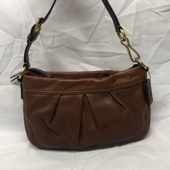 Leather coach purse - Picture 1 of 3